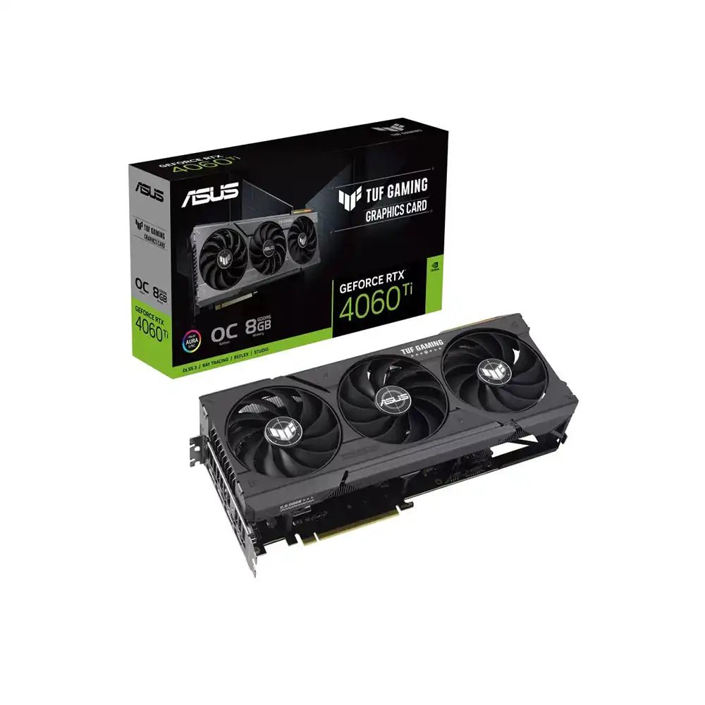ASUS TUF Gaming GeForce RTX 4060 Ti 8GB GDDR6 OC Edition Gaming Graphics Card | 90YV0J50 - M0NA00 | - Vektra Computers LLC