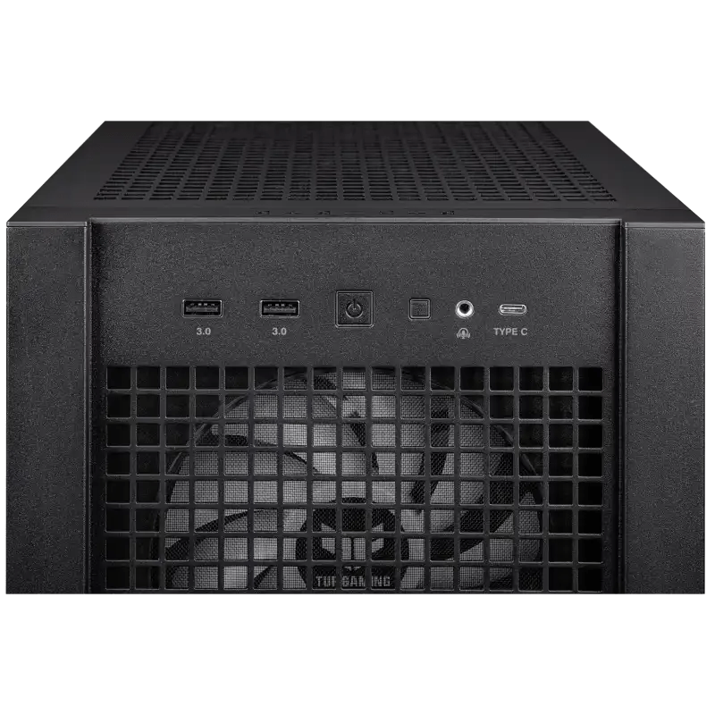 ASUS TUF Gaming GT302 aRGB Mid Tower Computer Case, 4x Pre - Installed Fan 140mm aRGB Fans, Up to 360mm Radiator & 7x Fan Support, 1x 3.5mm, 2x USB - A, & 1x USB - C I/O, White | 90DC00I3 - B19000 - Vektra Computers LLC