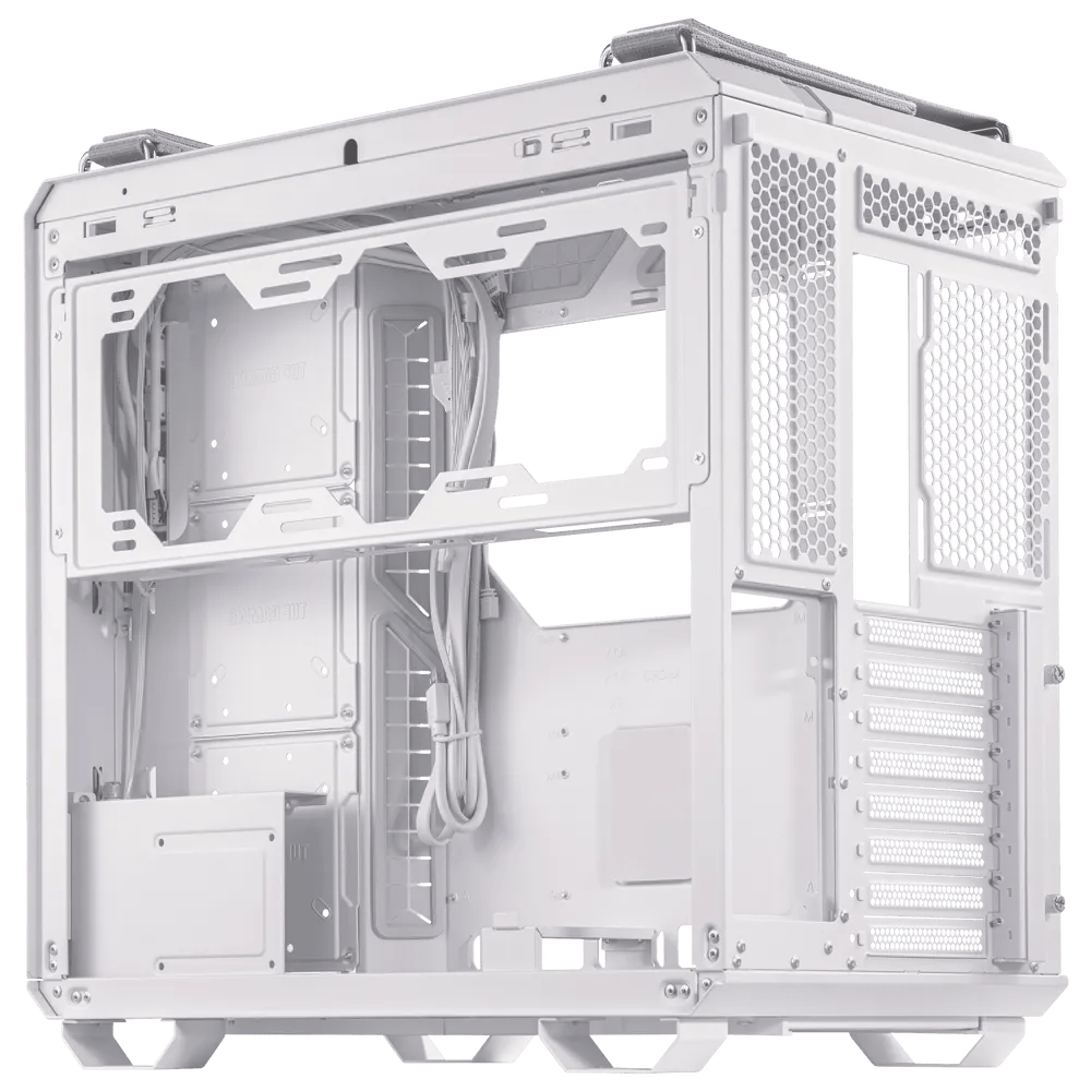 Asus TUF Gaming GT502 White Mid - Tower PC Case | 90DC0093 - B09010 | - Vektra Computers LLC