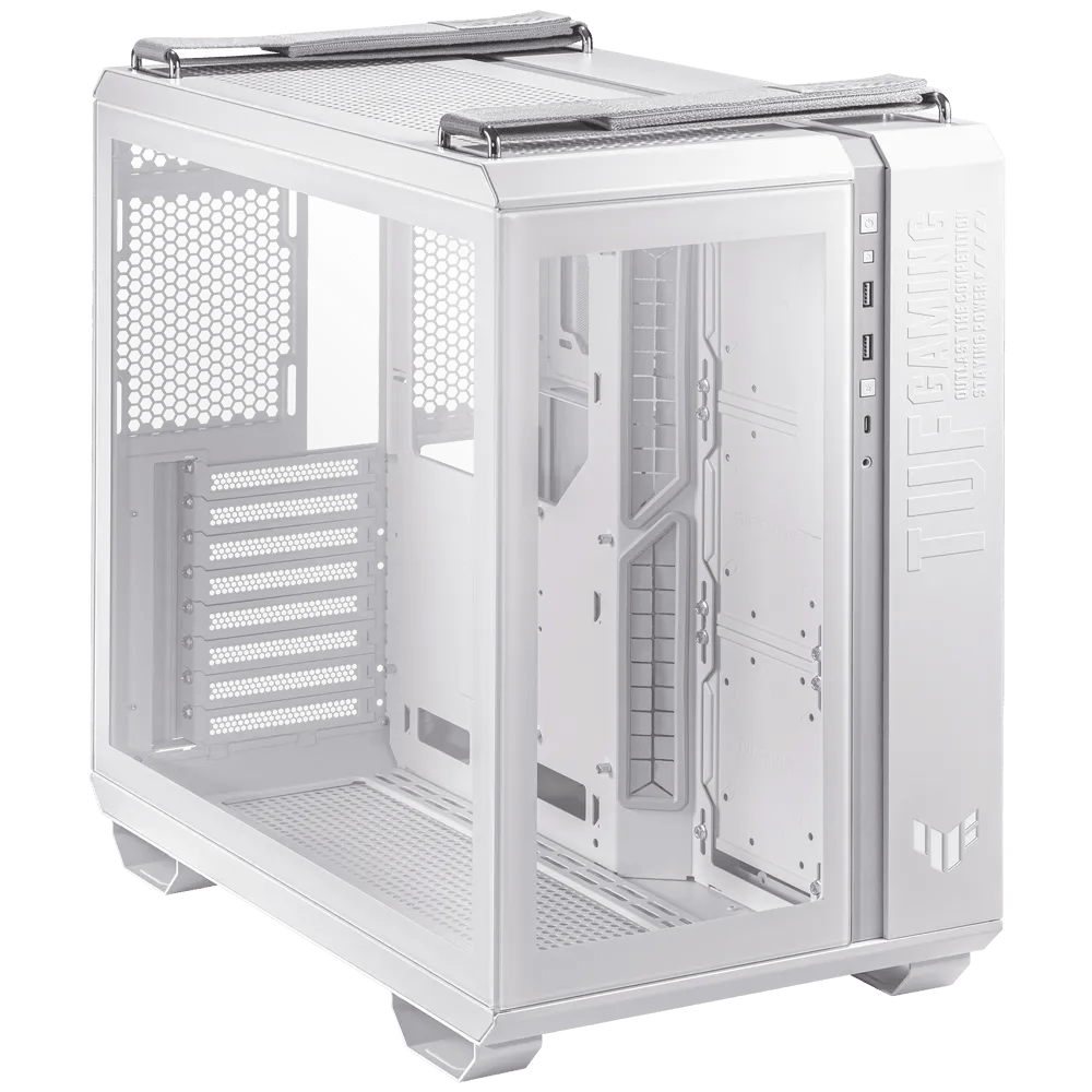 Asus TUF Gaming GT502 White Mid - Tower PC Case | 90DC0093 - B09010 | - Vektra Computers LLC