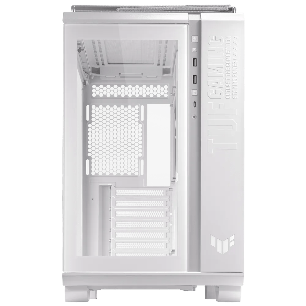 Asus TUF Gaming GT502 White Mid - Tower PC Case | 90DC0093 - B09010 | - Vektra Computers LLC