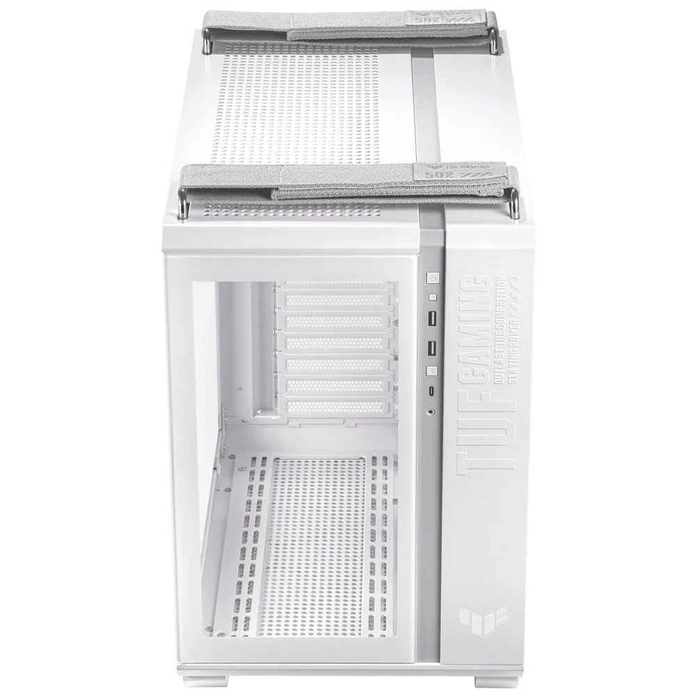 Asus TUF Gaming GT502 White Mid - Tower PC Case | 90DC0093 - B09010 | - Vektra Computers LLC