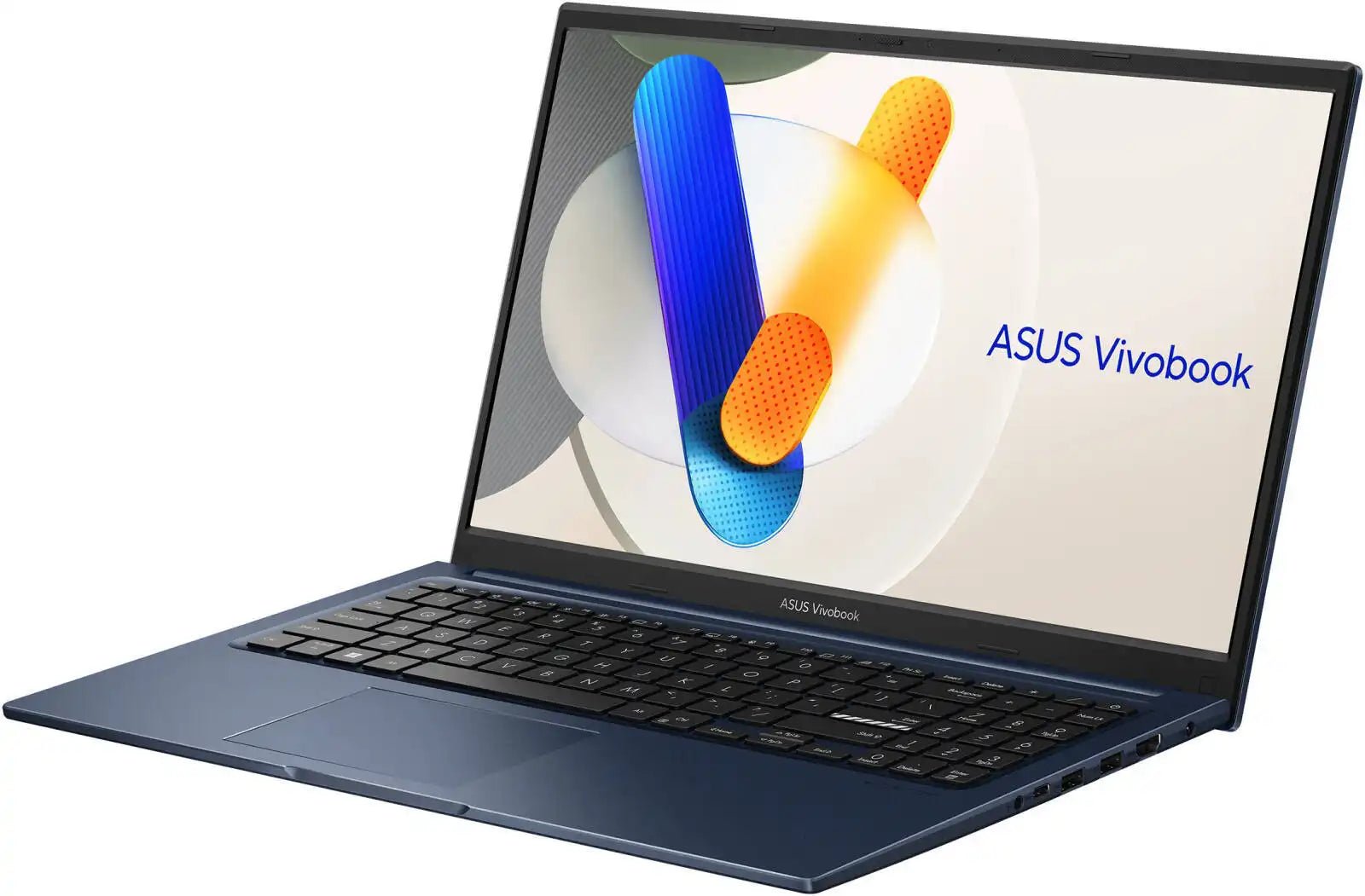 ASUS Vivobook 15 X1504VA Laptop, 15.6" FHD IPS 60Hz Display, Intel Core i5 - 1335U, 8GB RAM, 512GB SSD, Intel Iris Xe Graphics, ENG - ARAB Keyboard, Quiet Blue, + Windows 11 Pro Retail | 90NB10J1 - M01B20 - Vektra Computers LLC