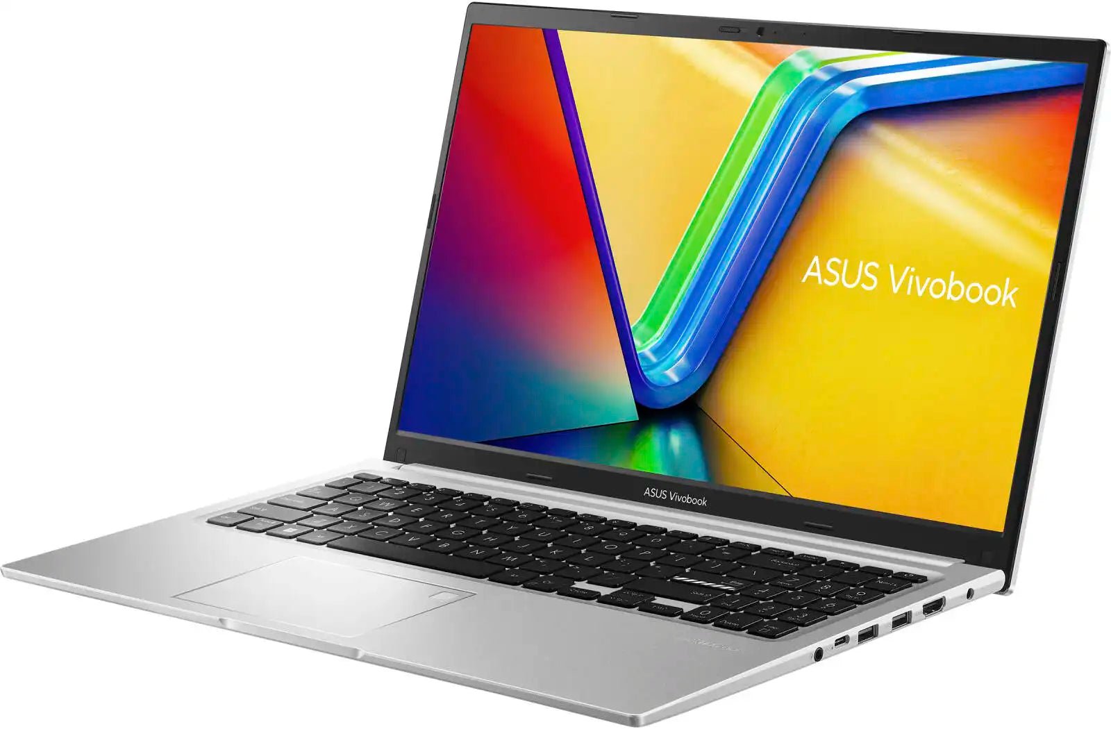 ASUS Vivobook X1502ZA Laptop, 15.6" FHD IPS 60Hz Display, Intel Core i3 - 1220P, 8GB RAM, 512GB SSD, Intel UHD Graphics, English Keyboard, Cool Silver, + Windows 11 Pro Retail | 90NB0VX2 - M03350 - Vektra Computers LLC