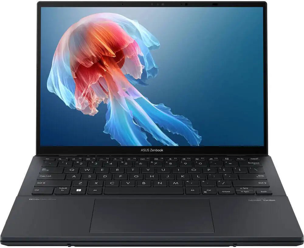 ASUS Zenbook DUO Dual Screen UX8406M Laptop, 14" 3K OLED 120Hz Touch Display, Intel Core Ultra 9 185H, 32GB RAM, 1TB SSD, Intel Arc Graphics, ENG K/B, Win 11, Gray | 90NB12U1 - M000D0 - Vektra Computers LLC