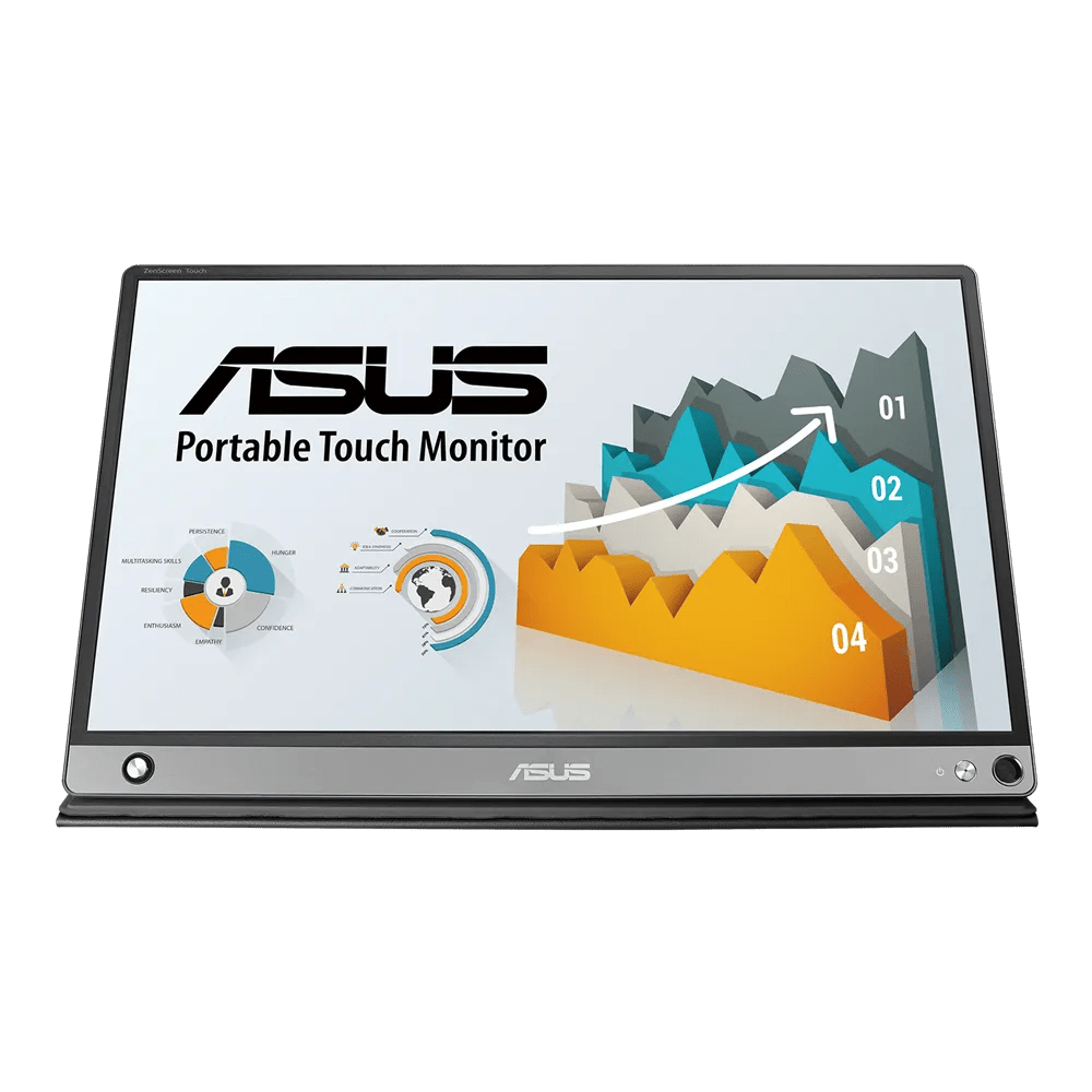 Asus ZenScreen Touch MB16AMT FHD 60Hz 5ms IPS 15.6" Portable Touch Screen Monitor - Vektra Computers LLC