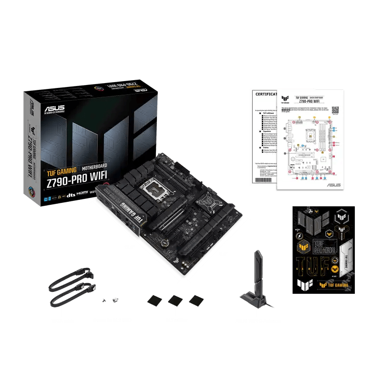 ASUSTUF GAMING Z790 - PRO WIFI Intel 700 Series ATX Motherboard | 90MB1FJ0 - M0EAY0 | - Vektra Computers LLC