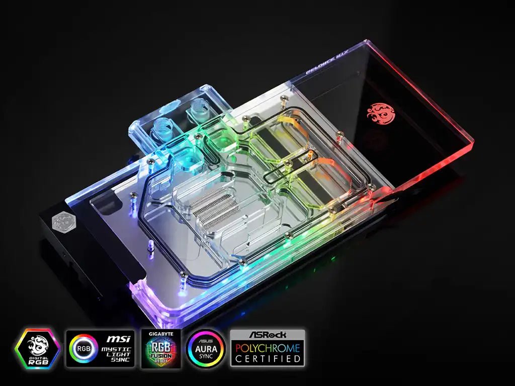 Bitspower Lotan VGA Water Block for ASUS ROG Strix GeForce RTX 20 series | BP - VG2080TIST - 885488061688 - Vektra Computers LLC