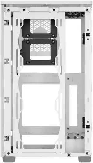 Corsair 2000D AIRFLOW Mini - ITX PC Case, Optimal Airflow Design, Mesh on All Sides, Up to 360mm Radiator & 8 Fans Support, White | CC - 9011245 - WW - Vektra Computers LLC