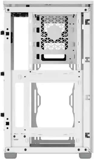 Corsair 2000D AIRFLOW Mini - ITX PC Case, Optimal Airflow Design, Mesh on All Sides, Up to 360mm Radiator & 8 Fans Support, White | CC - 9011245 - WW - Vektra Computers LLC