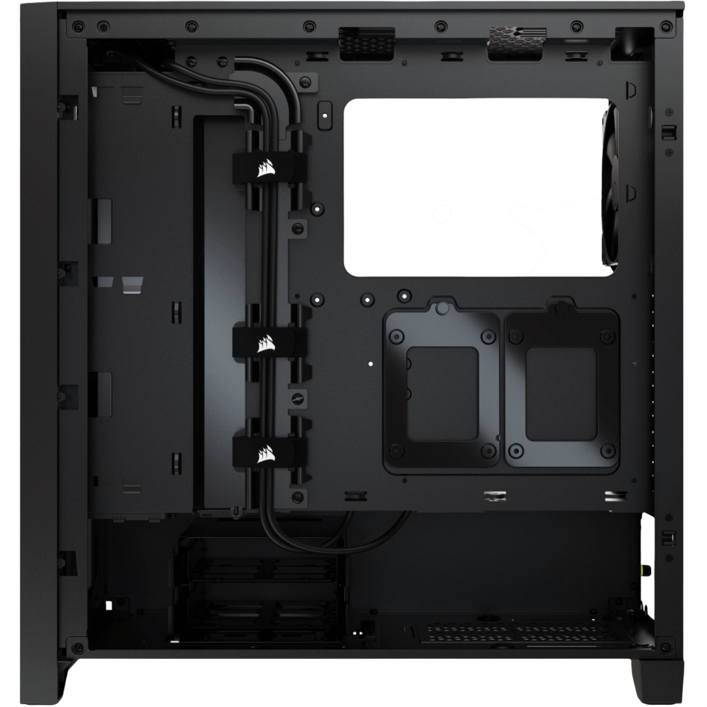 Corsair 4000D Airflow (Black) Mid Tower PC Case | CC - 9011200 - WW - Vektra Computers LLC