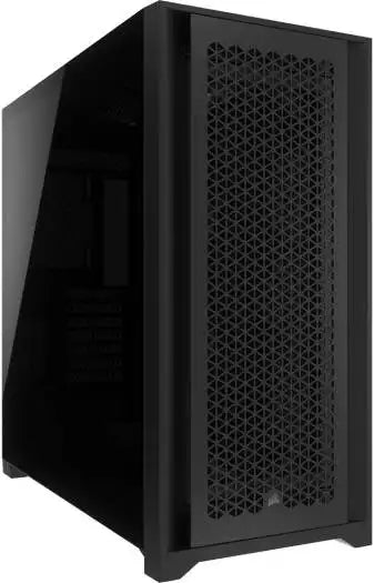 Corsair 5000D Core Airflow Mid - Tower ATX PC Case, High - Airflow Front Panel, Tempered Glass Case Windows, 25mm Cable Routing, Black | CC - 9011261 - WW - Vektra Computers LLC