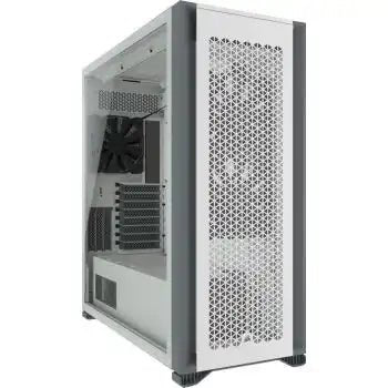 Corsair 7000D Airflow White Full Tower Tempered Glass PC, E - ATX/ATX/mATX/mITX, Gaming Case - White | CC - 9011219 - WW - Vektra Computers LLC