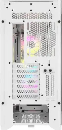 Corsair iCUE 5000D RGB Airflow V2 Mid - Tower ATX PC Case, High - Airflow Design, Tempered Glass Panel, , Node PRO Controller,White | CC - 9011243 - WW - Vektra Computers LLC