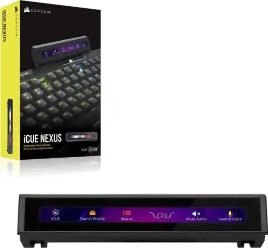 Corsair iCUE Nexus Companion Touch Screen, iCUE - compatible Device Control | CH - 9910010 - NA - Vektra Computers LLC