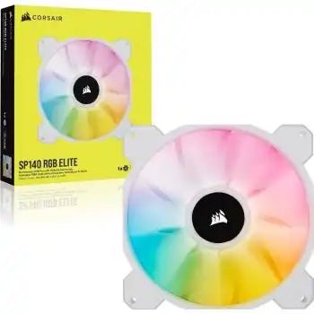 Corsair iCUE SP140 Single Fan, RGB ELITE Performance, 140mm PWM, Wireless PC Case Fan 14cm | CO - 9050138 - WW - Vektra Computers LLC