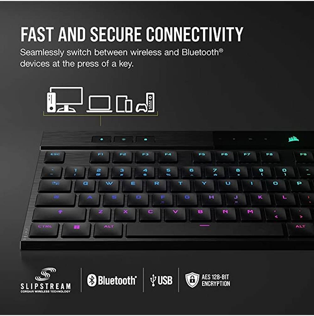 Corsair K100 AIR - BLK - MX ULP TCT - RGB Keyboard | CH - 913A01U - NA - Vektra Computers LLC