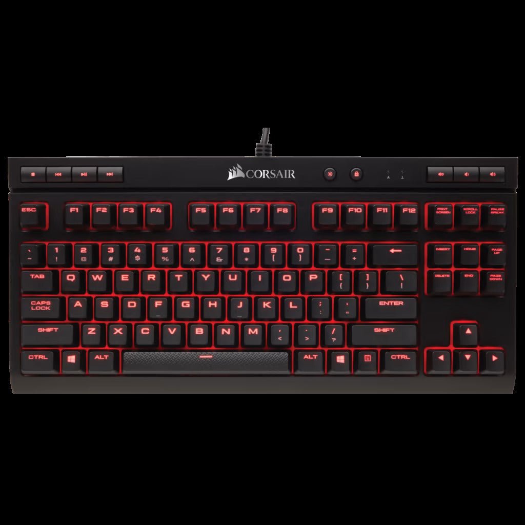 CORSAIR K63 - RED LED - CHERRY MX RED Gaming Keyboard - Vektra Computers LLC