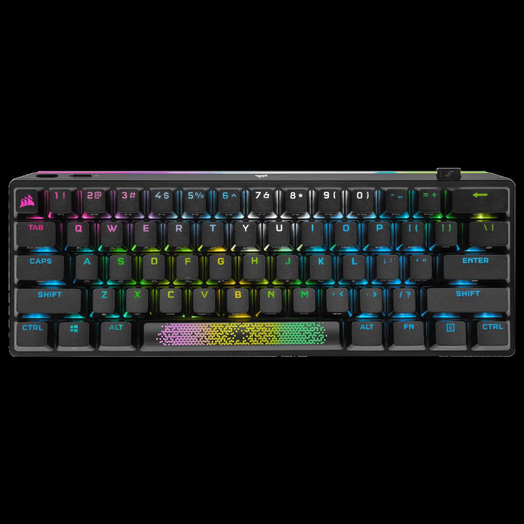 Corsair K70 RGB PRO Mini Wireless (MX RED) Black Gaming Keyboard - Vektra Computers LLC