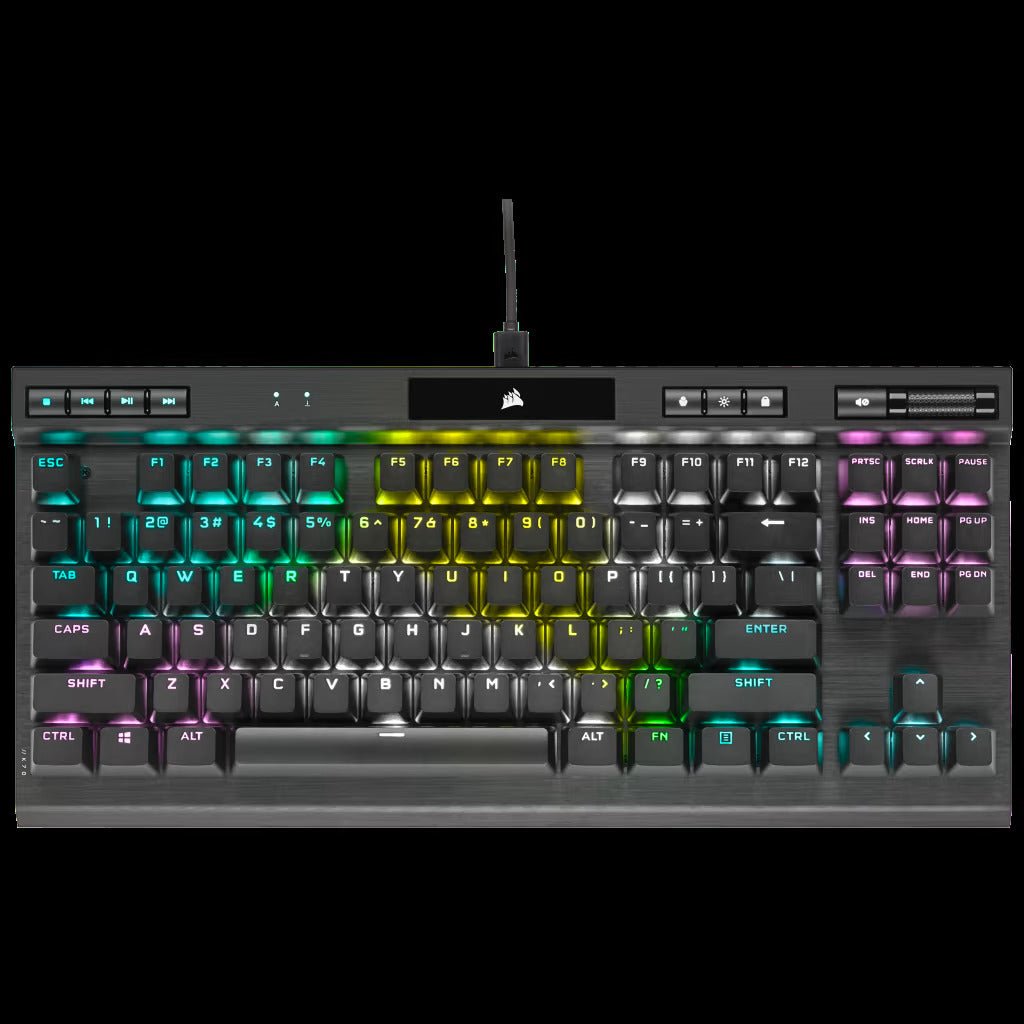 Corsair K70 TKL RGB CS MX Red Gaming Keyboard - Vektra Computers LLC