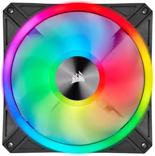 Corsair QL Series, QL - 140 RGB, 140mm RGB LED Fan, Single Pack | CO - 9050099 - WW - Vektra Computers LLC
