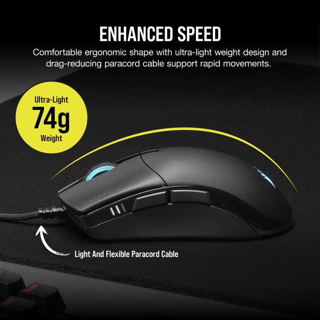 Corsair SABRE PRO RGB Gaming Mouse| CH - 9303111 - EU - Vektra Computers LLC