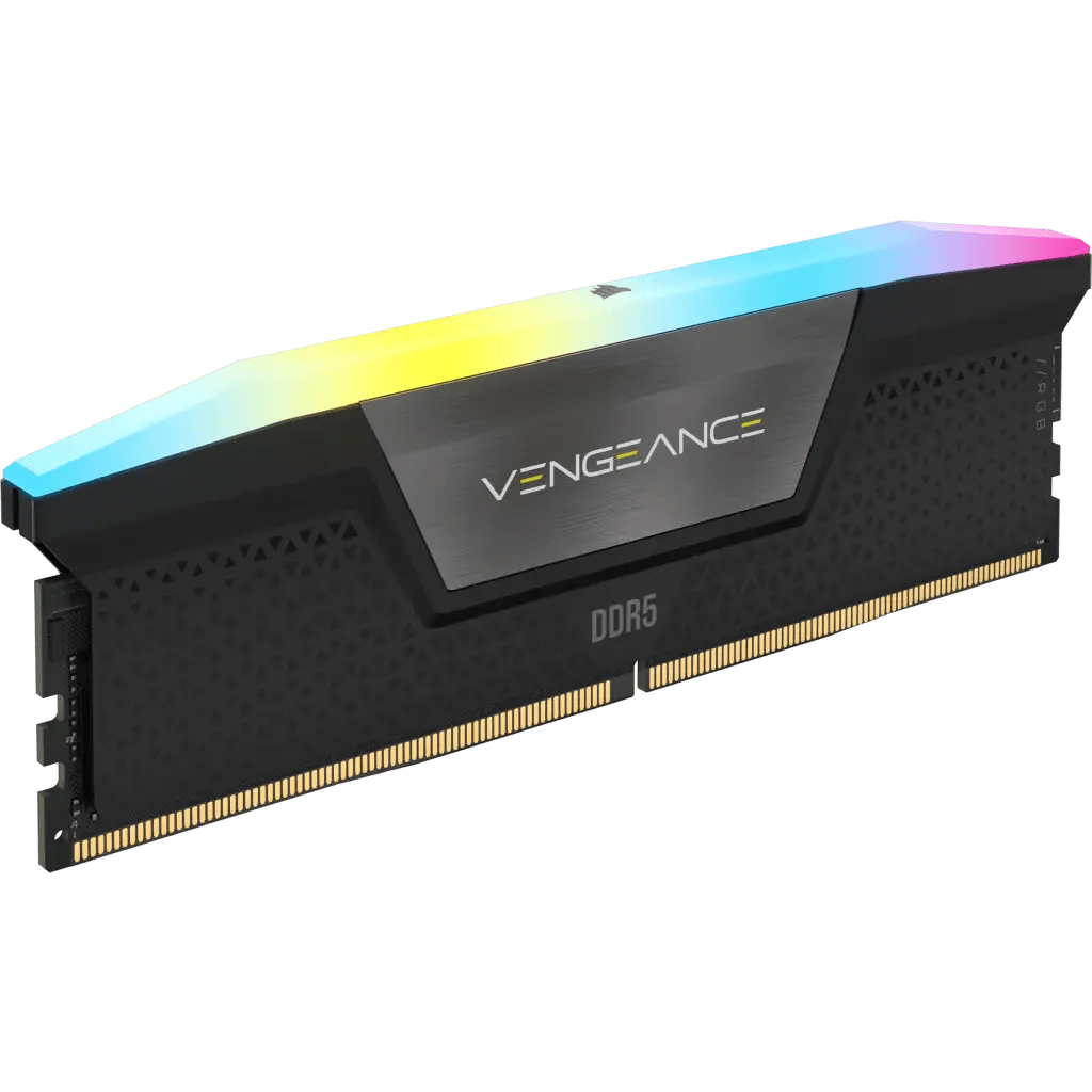 Corsair VENGEANCE RGB 32GB (2x16GB) 7200MHz Black Desktop Memory|CMH32GX5M2X7200C34 - Vektra Computers LLC