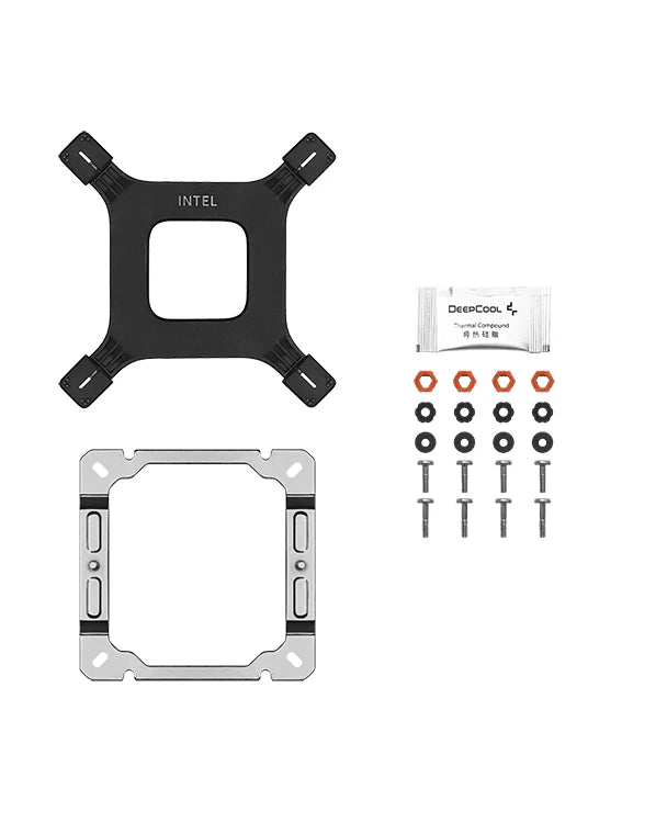 DeepCool AG400 DIGITAL WH ARGB Tower Air Cooler | R - AG400 - WHADMN - G - 1 - Vektra Computers LLC