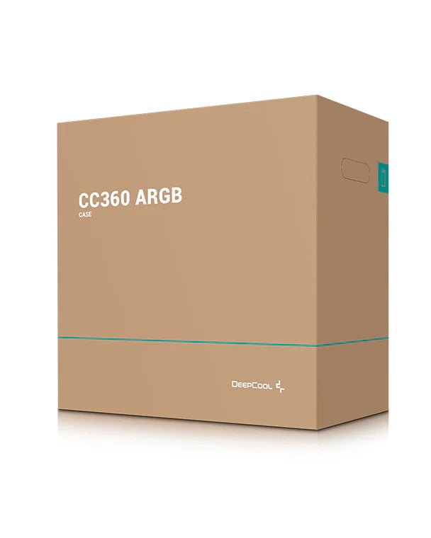 DeepCool CC360 ARGB ARGB Micro - ATX Case | R - CC360 - BKAPM3 - G - 1 - Vektra Computers LLC