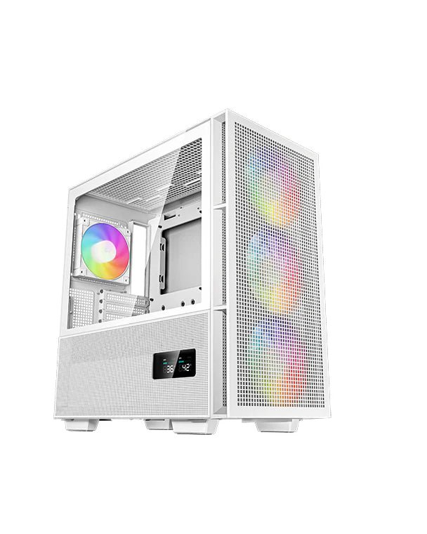 DeepCool CH560 DIGITAL WH White ATX PC Case | R - CH560 - WHAPE4D - G - 1 | - Vektra Computers LLC