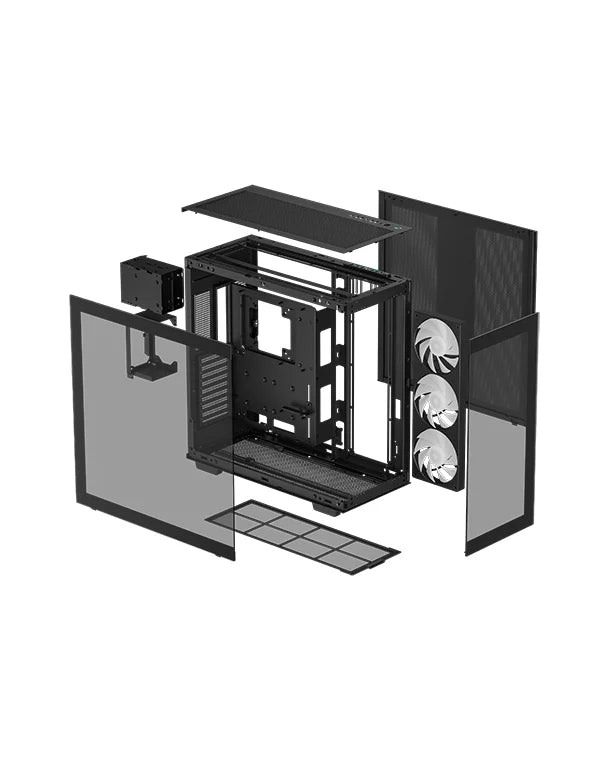 DeepCool CH780 Black ATX+ PC Case | R - CH780 - BKADE41 - G - 1 | - Vektra Computers LLC