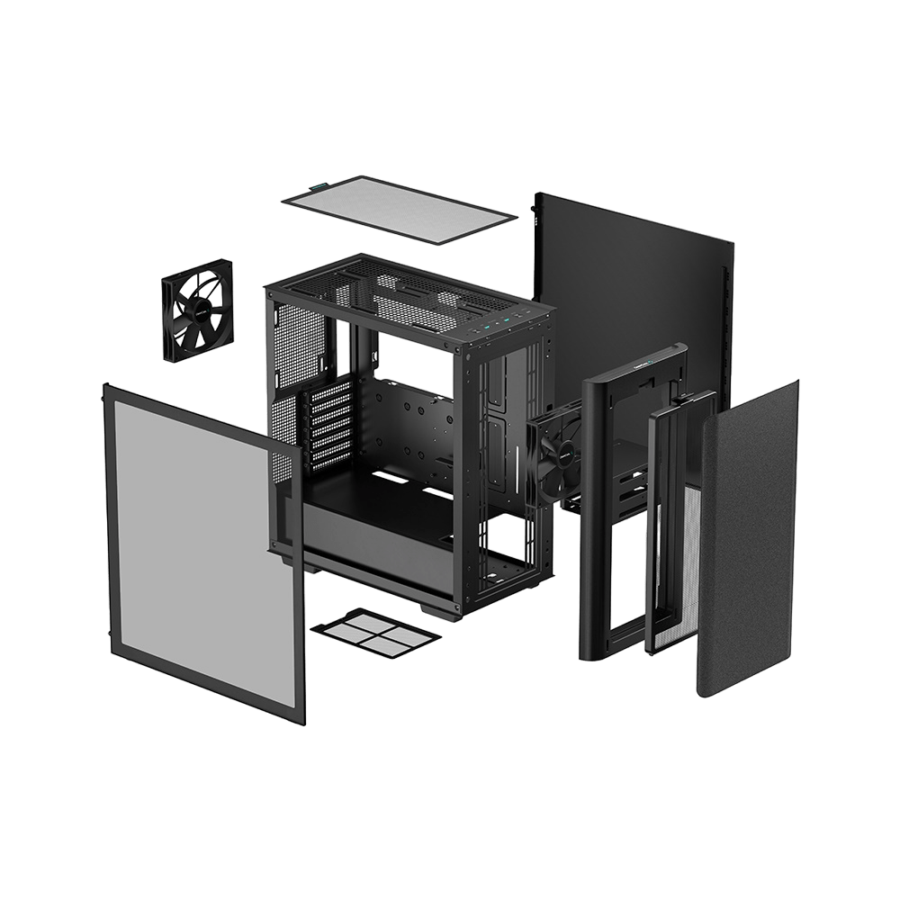 Deepcool CK500 Mid - Tower PC Case | R - CK500 | - Vektra Computers LLC