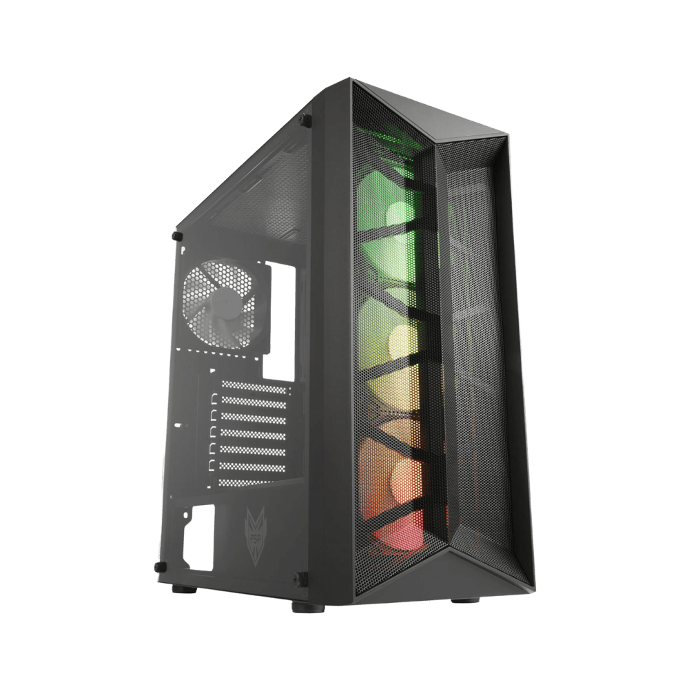 FSP CMT211A Mid - Tower ARGB PC Case - Vektra Computers LLC