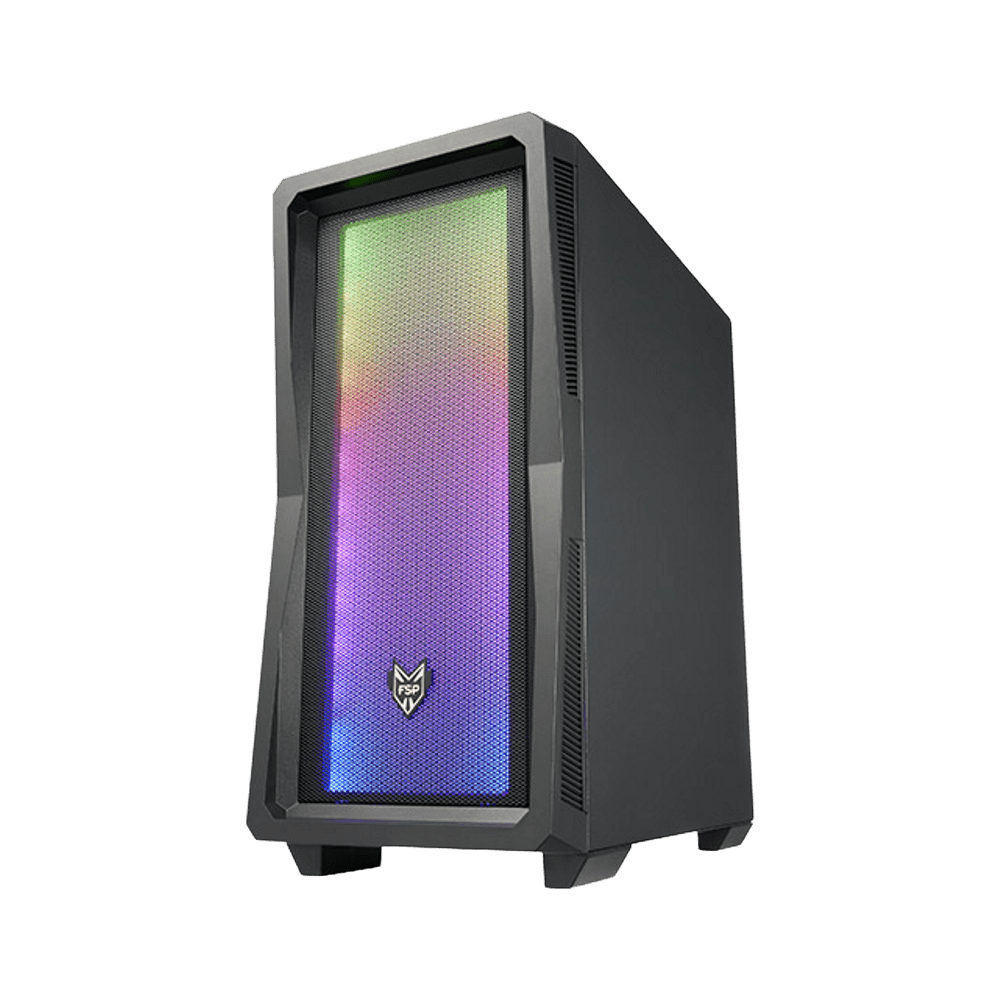 FSP CMT212A Mid - Tower ARGB PC Case - Vektra Computers LLC