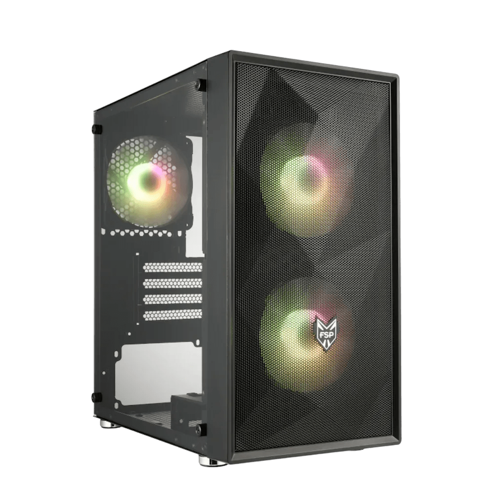 FSP CST130A Mini - Tower ARGB PC Case - Vektra Computers LLC