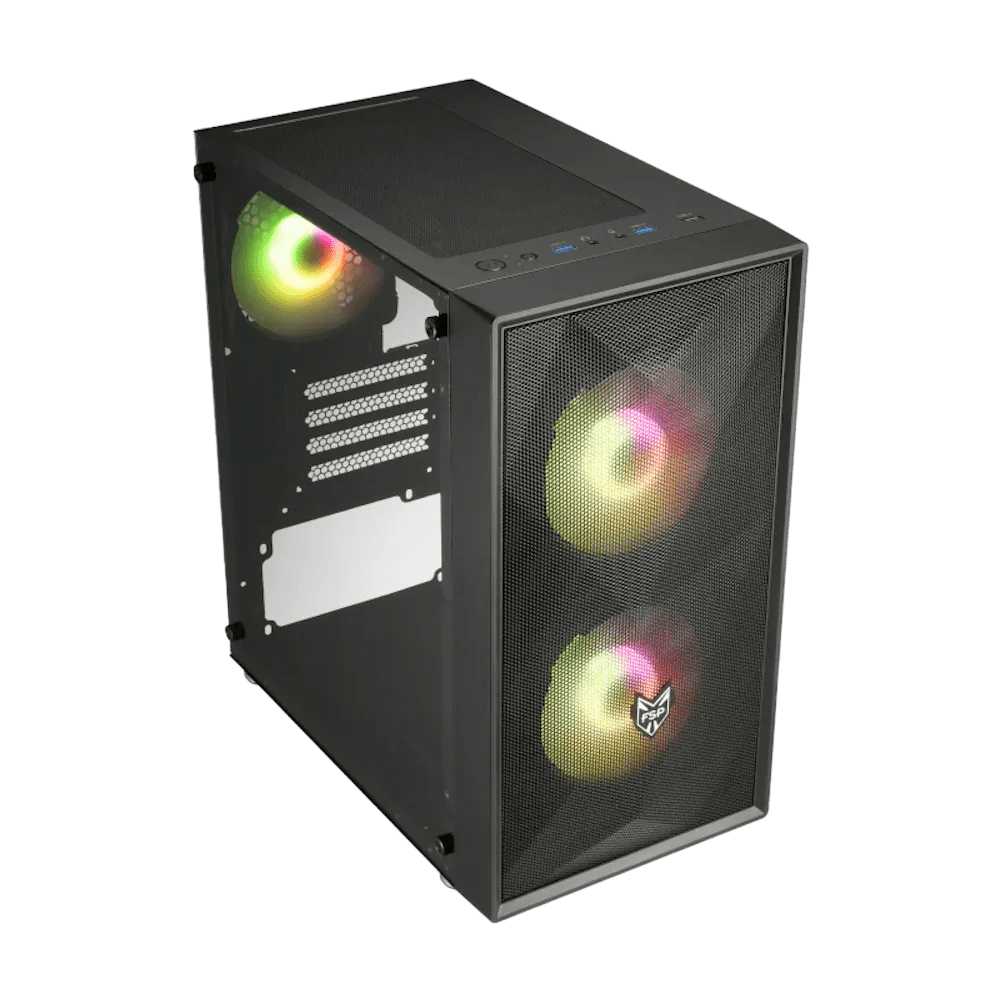 FSP CST130A Mini - Tower ARGB PC Case - Vektra Computers LLC