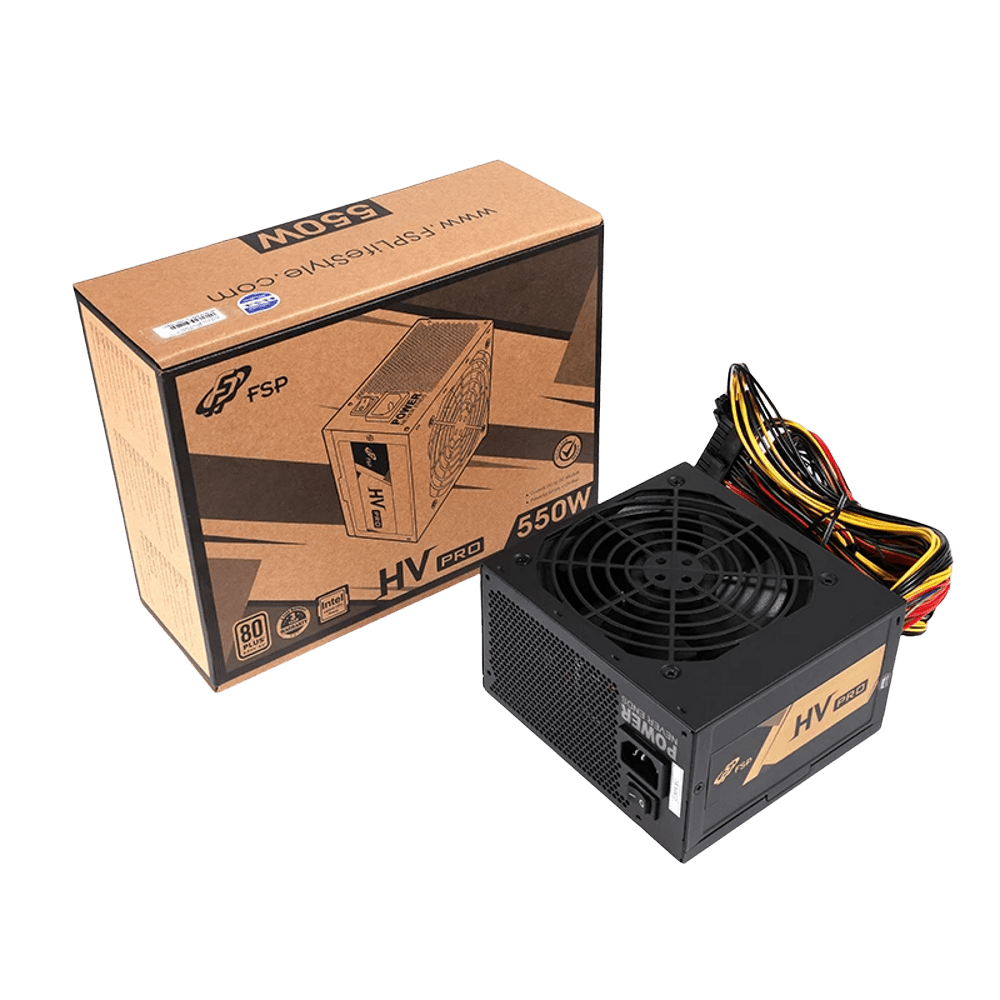 FSP HV Pro 550W 80+ Power Supply | PPA5505403 | - Vektra Computers LLC