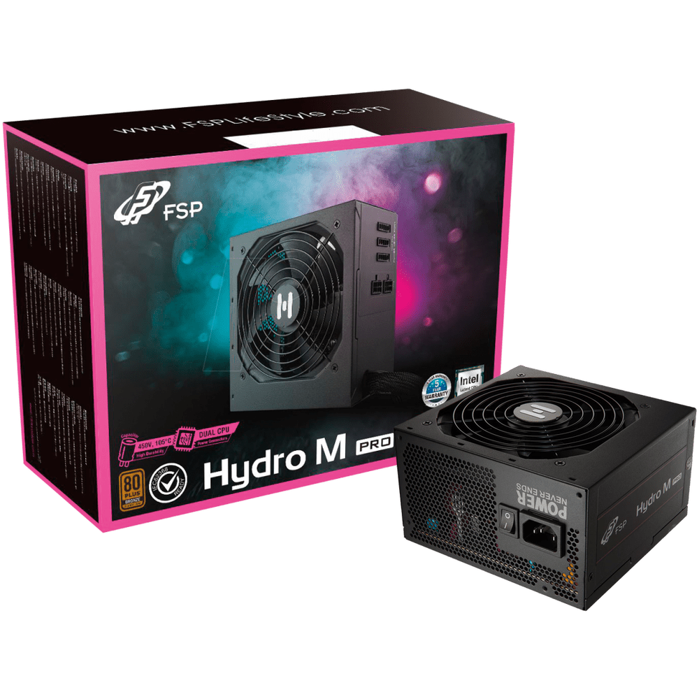 FSP Hydro M Pro 700W 80+ Bronze Semi Modular Power Supply | PPA7005003 | - Vektra Computers LLC