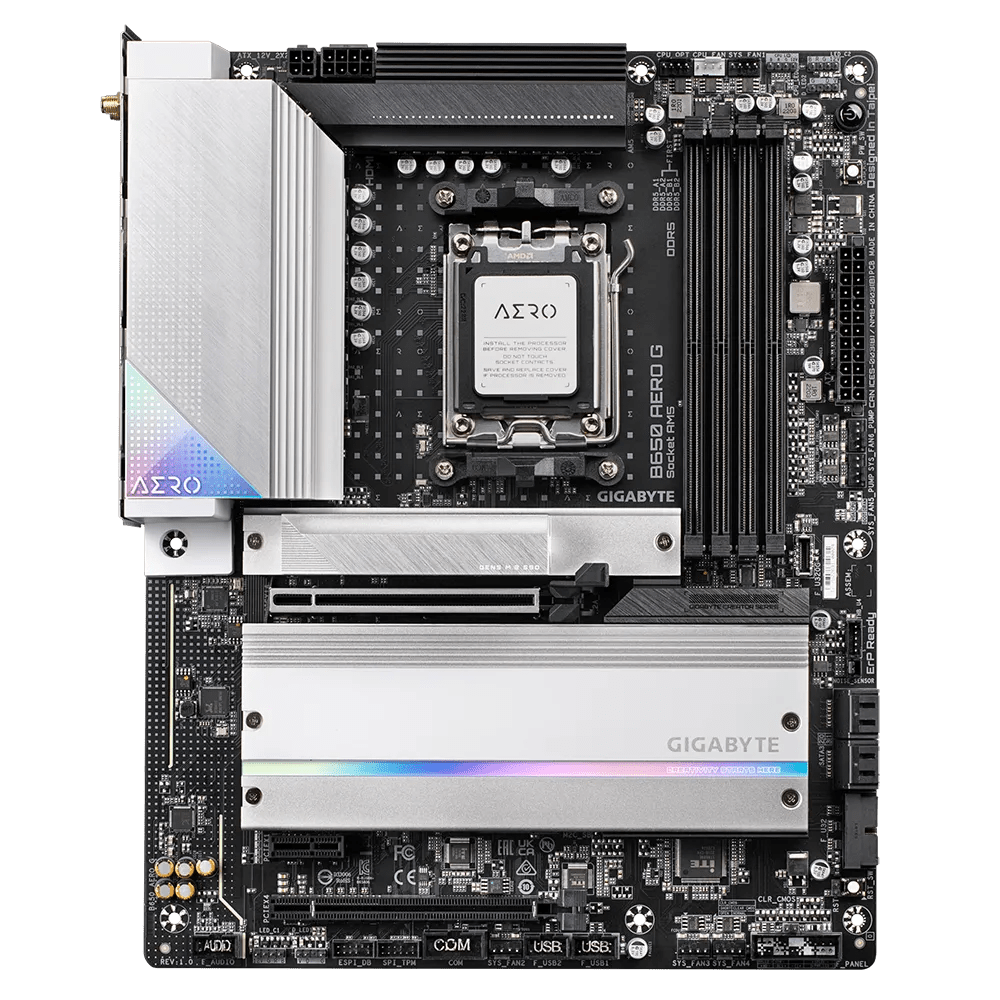 GIGABYTE B650 AERO G AMD ATX Motherboard | B650 - AERO - G | - Vektra Computers LLC