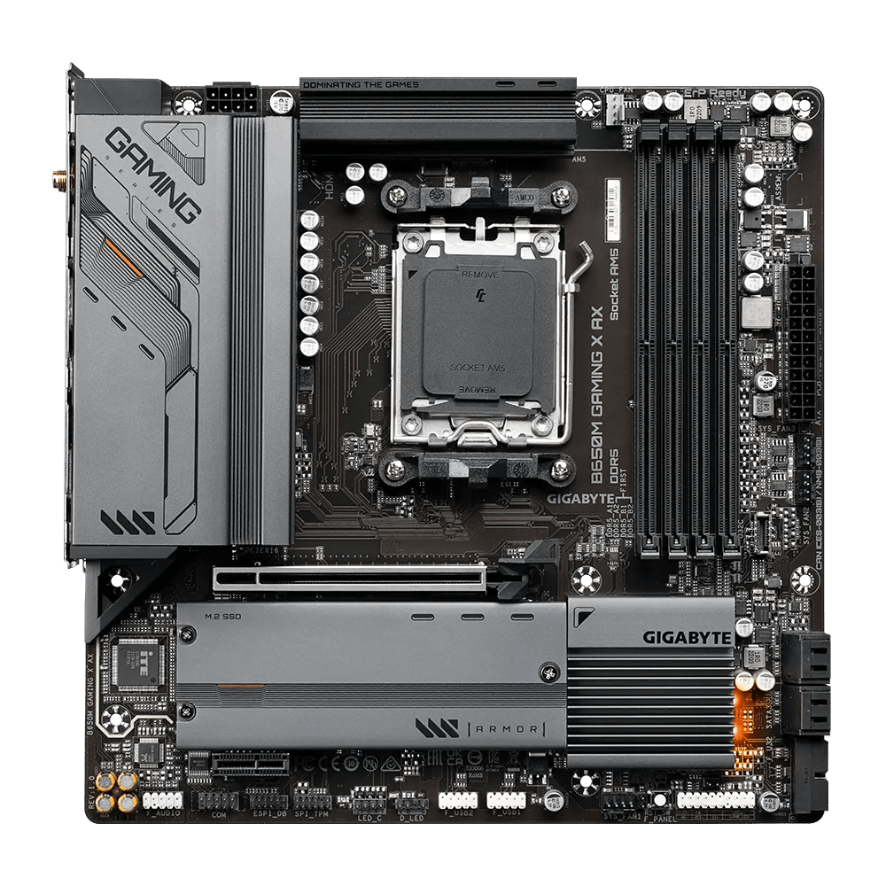GIGABYTE B650M GAMING X AX AMD mATX Motherboard | B650M - GAMING - X - AX | - Vektra Computers LLC