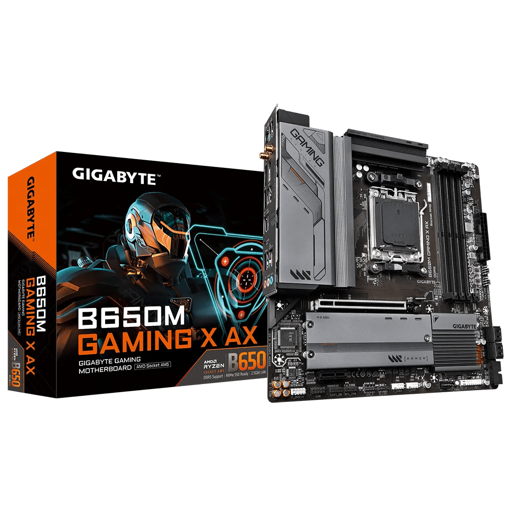 GIGABYTE B650M GAMING X AX AMD mATX Motherboard | B650M - GAMING - X - AX | - Vektra Computers LLC