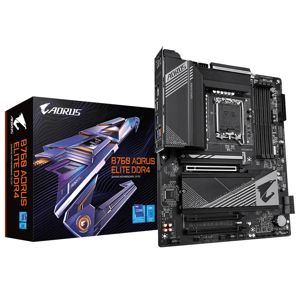 GIGABYTE B760 AORUS ELITE DDR4 Intel 700 Series ATX Motherboard | B760 - AORUS - ELITE - DDR4 | - Vektra Computers LLC