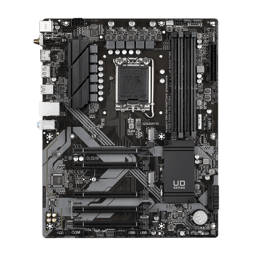 GIGABYTE B760 DS3H AX DDR4 Intel 700 Series ATX Motherboard | B760 - DS3H - AX - DDR4 | - Vektra Computers LLC