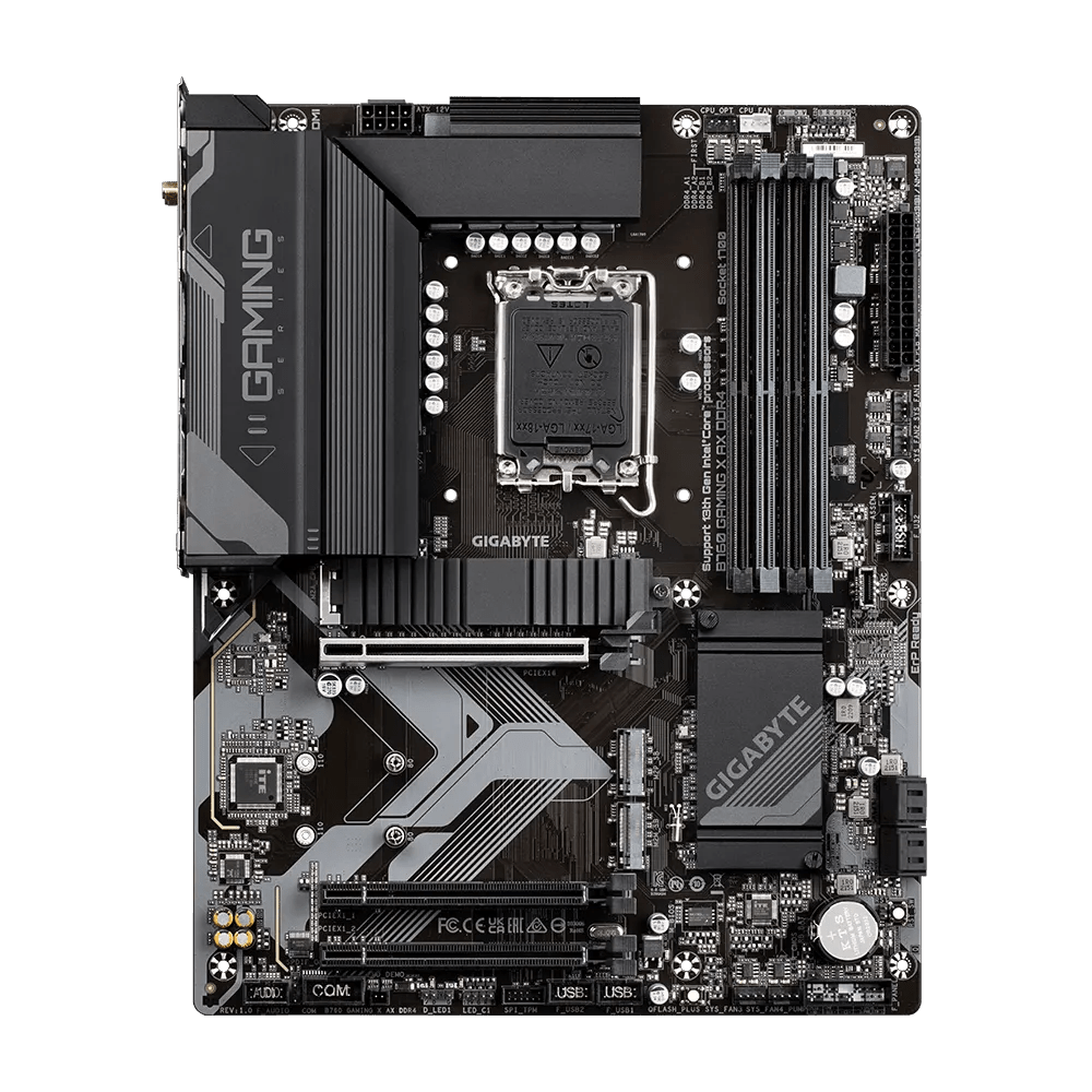 GIGABYTE B760 GAMING X AX DDR4 Intel 700 Series ATX Motherboard | B760 - GAMING - X - AX - DDR4 | - Vektra Computers LLC