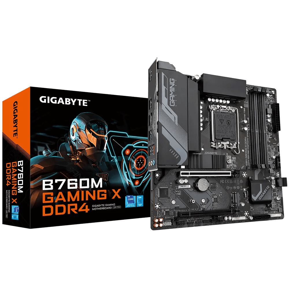 GIGABYTE B760M GAMING X DDR4 Intel 700 Series mATX Motherboard | B760M - GAMING - X - DDR4 | - Vektra Computers LLC