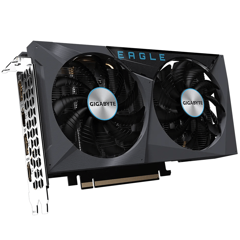 GIGABYTE GeForce RTX 3050 EAGLE 8G Gaming Graphics Card | GV - N3050EAGLEOC - 8GD | - Vektra Computers LLC