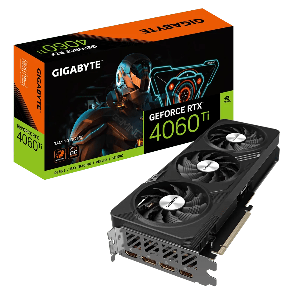 GIGABYTE GeForce RTX 4060 Ti GAMING OC 16G Gaming Graphics Card | GV - N406TGAMINGOC - 16GD | - Vektra Computers LLC