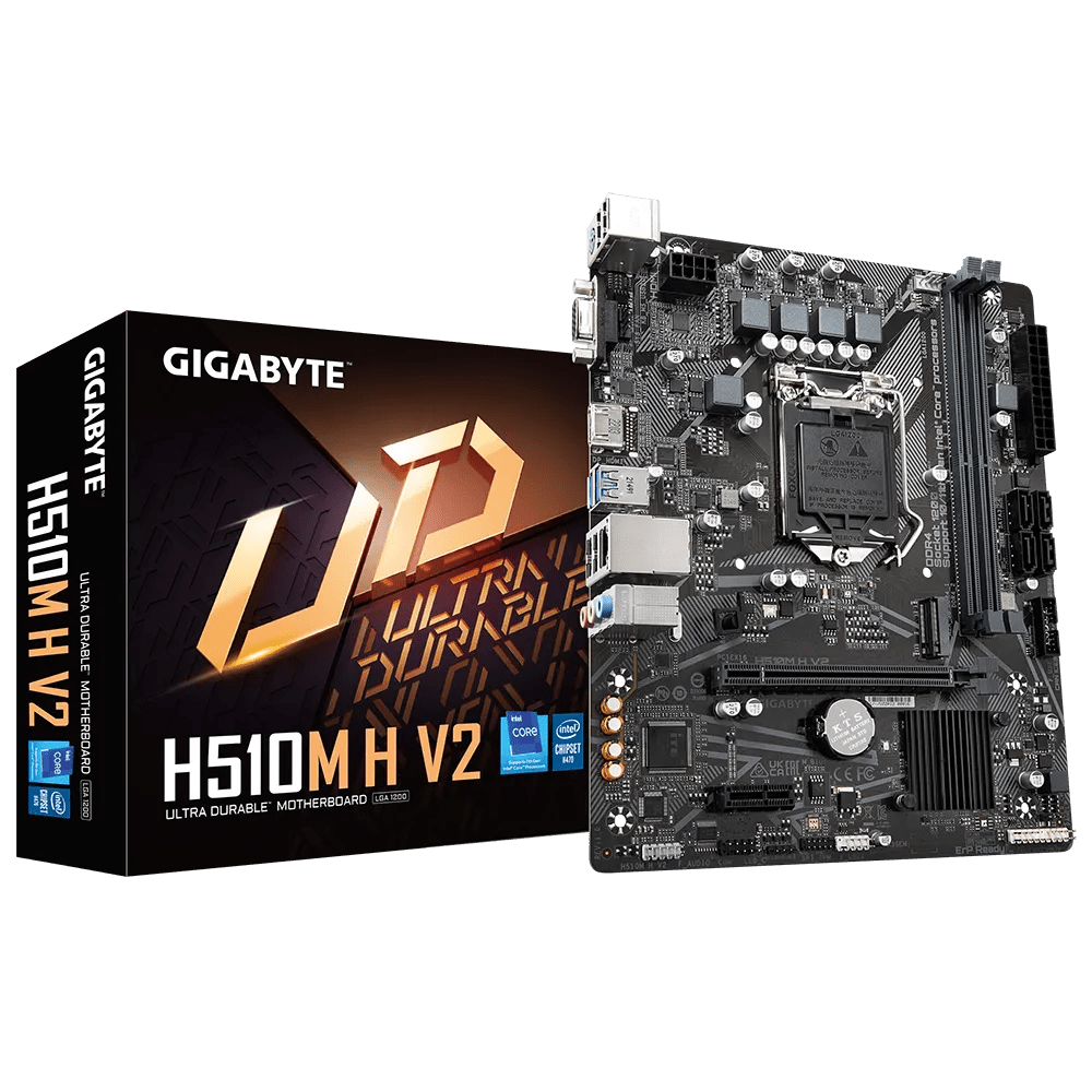 GIGABYTE H510M H V2 Intel 500 Series mATX Motherboard | H510M - H - V2 | - Vektra Computers LLC