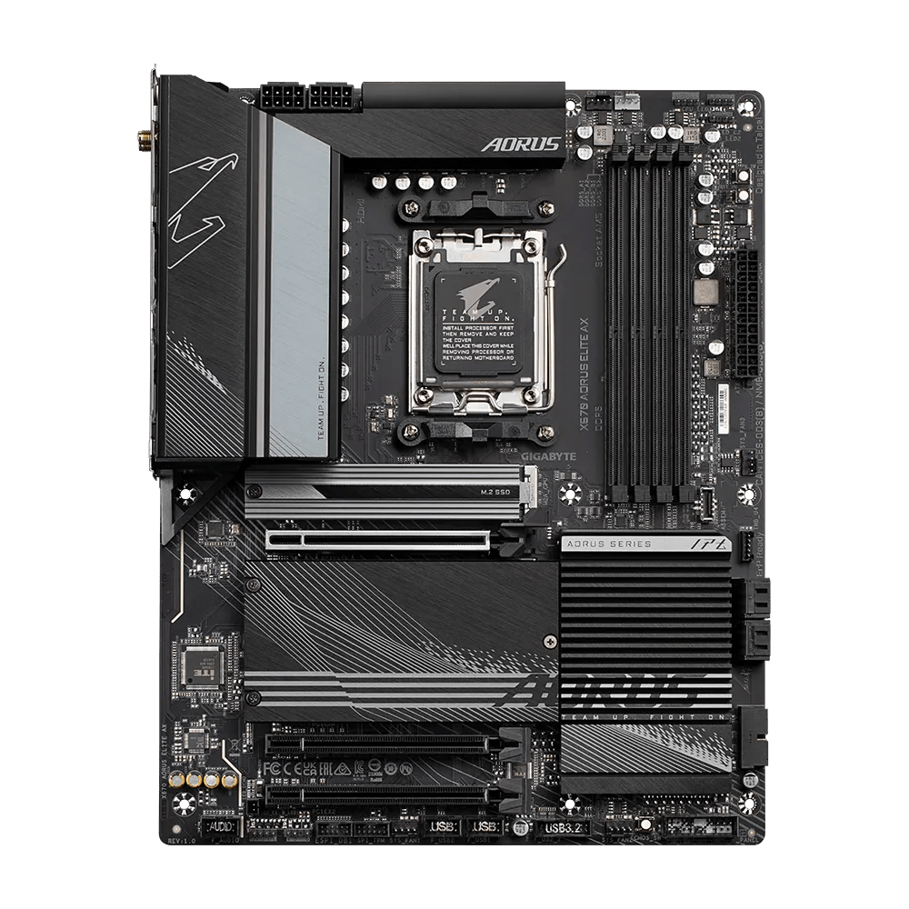 GIGABYTE X670 AORUS ELITE AX AMD ATX Motherboard | X670 - AORUS - ELITE - AX | - Vektra Computers LLC