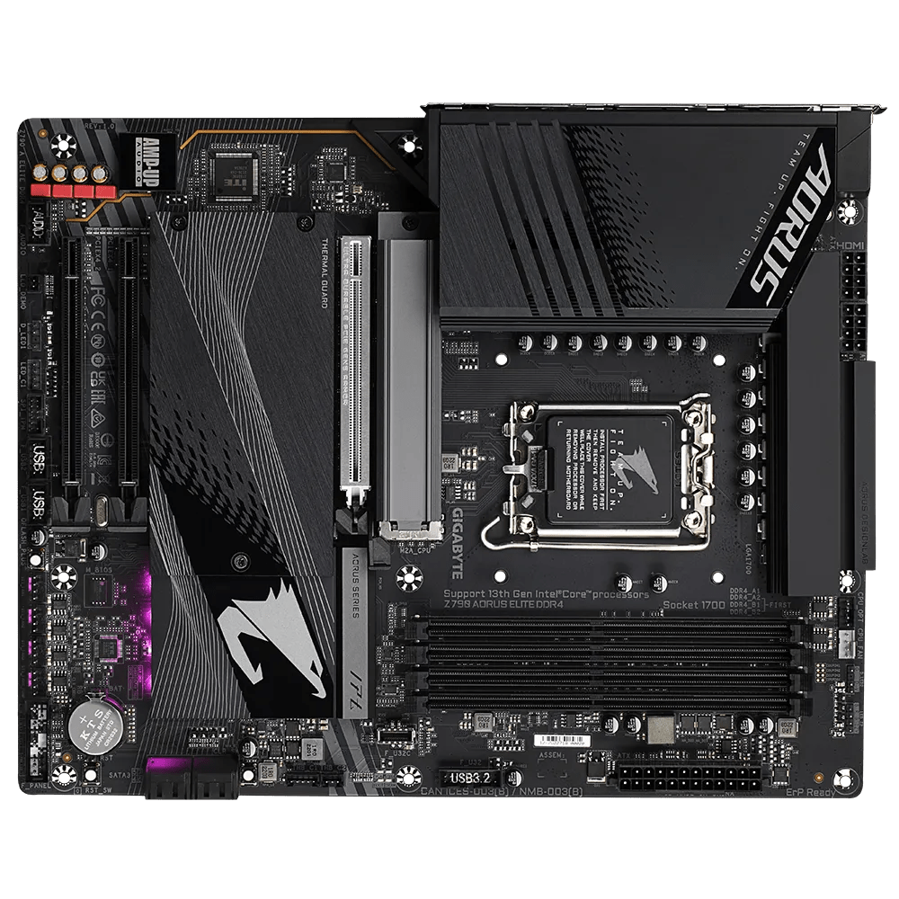 GIGABYTE Z790 AORUS ELITE DDR4 Intel 700 Series ATX Motherboard | Z790 - A - ELITE - DDR4 | - Vektra Computers LLC